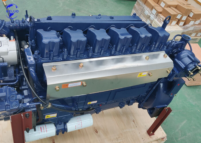 Ολοκληρωμένη κατασκευή 6-κύλινδρου μηχανήματος ντίζελ κινητήρα Assy WP10 για γεννήτριες, φορτηγά και πλοία