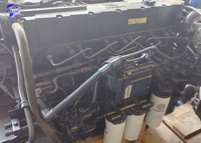 Συναρμολόγηση πετρελαιοκινητήρα 6-κύλινδρων 340HP για κατασκευαστικά μηχανήματα WP7.340E53 για φορτηγά βαρέως τύπου, μπετονιέρες, φορτωτές τροχών