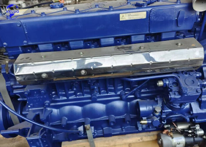 Συναρμολόγηση πετρελαιοκινητήρα 6-κύλινδρων 340HP για κατασκευαστικά μηχανήματα WP7.340E53 για φορτηγά βαρέως τύπου, μπετονιέρες, φορτωτές τροχών